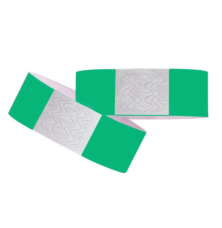 Colorful Disposable Tyvek RFID Wristband